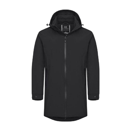 Black - Front - Cutter & Buck Mens Wedderburn Hooded Jacket