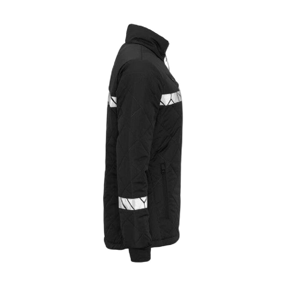 Black - Lifestyle - Projob Womens-Ladies Progression 7421 Quilted Work Jacket