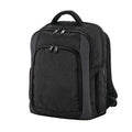 Black-Dark Graphite - Front - Quadra Tungsten Laptop Backpack - 23 Litres