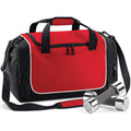 Classic Red-Black-White - Back - Quadra Teamwear Locker Duffle Bag (30 Litres)