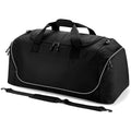 Black-Light Grey - Lifestyle - Quadra Teamwear Jumbo Kit Duffle Bag - 110 Litres