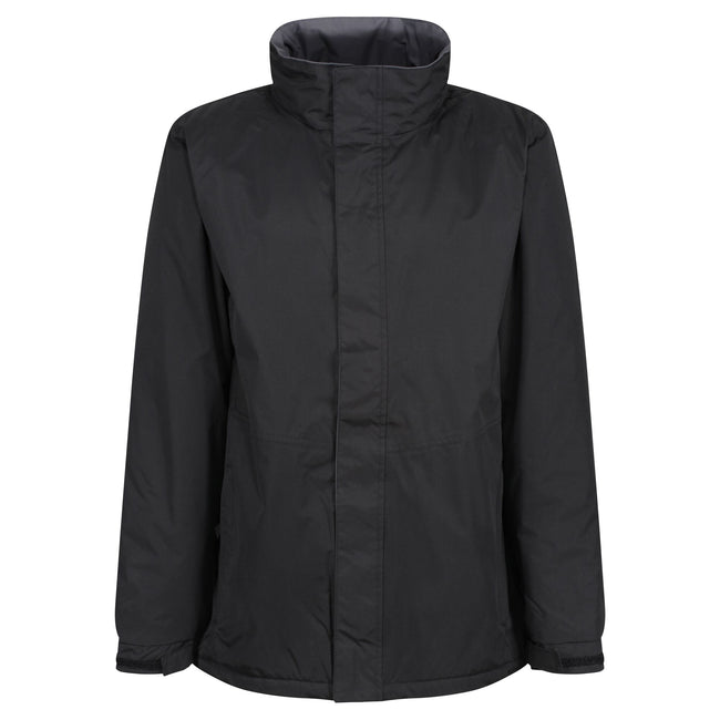 Black - Front - Regatta Mens Beauford Waterproof Windproof Jacket (Thermoguard Insulation)