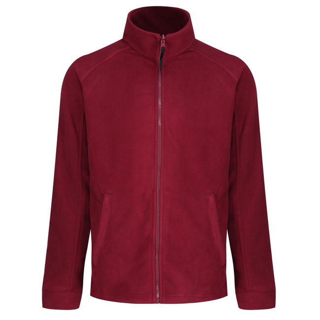 Bordeaux - Front - Regatta Mens Thor III Fleece Jacket