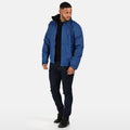 Royal-Dark Navy - Lifestyle - Regatta Dover Waterproof Windproof Jacket (Thermo-Guard Insulation)