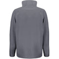 Charcoal - Back - Result Core Mens Micron Anti Pill Fleece Jacket