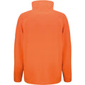 Orange - Back - Result Core Mens Micron Anti Pill Fleece Jacket