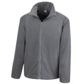 Charcoal - Front - Result Core Mens Micron Anti Pill Fleece Jacket