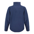 Navy Blue - Back - Result Mens 2 Layer Base Softshell Breathable Wind Resistant Jacket