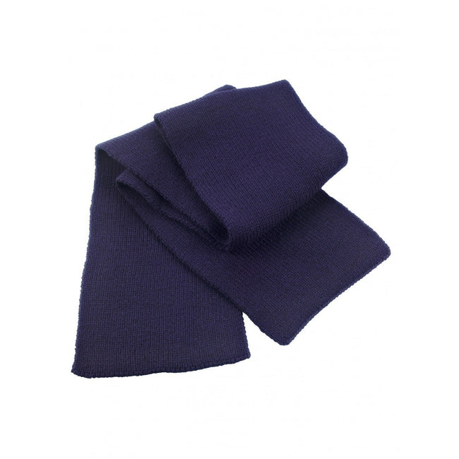 Navy - Front - Result Classic Heavy Knit Thermal Winter Scarf