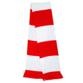 White-Red - Front - Result Mens Heavy Knit Thermal Winter Scarf