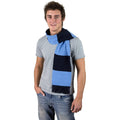 Navy-Sky - Back - Result Mens Heavy Knit Thermal Winter Scarf