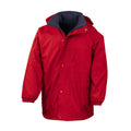 Red-Navy - Front - Result Mens Reversible StormDri 4,000 Waterproof Windproof Anti Pilling Fleece Jacket