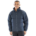 Navy Blue - Back - Result Mens Holkham Down Feel Water Repellent Jacket