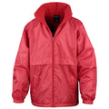 Red - Front - Result Childrens-Kids Core Youth DWL Jacket