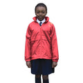 Red - Back - Result Childrens-Kids Core Youth DWL Jacket