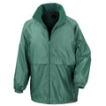 Bottle Green - Front - Result Mens Core Adult DWL Jacket (With Fold Away Hood)