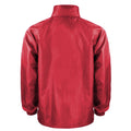 Red - Back - Result Mens Core Adult Windcheater Water Repellent Windproof Jacket