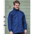 Royal - Back - Result Mens Core Adult Windcheater Water Repellent Windproof Jacket