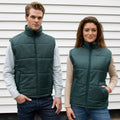 Bottle Green - Back - Result Mens Core Bodywarmer Water Repellent Windproof Jacket