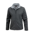 Black - Front - Result Core Ladies Soft Shell Jacket
