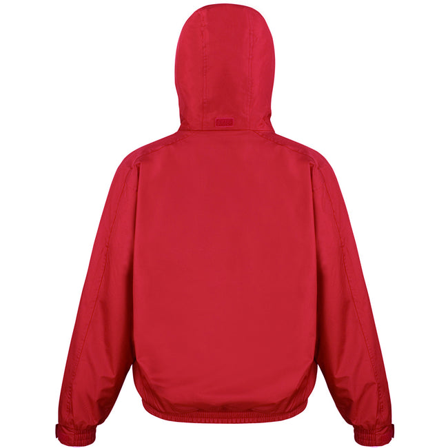 Red - Back - Result Core Mens Channel Jacket