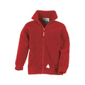 Red - Front - Result Childrens-Kids Full Zip Active Anti Pilling Fleece Jacket