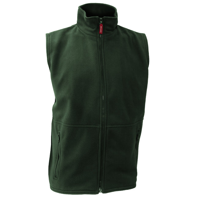 Forest Green - Front - Result Mens Active Anti Pilling Fleece Bodywarmer Jacket