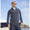 Navy-Sky - Lifestyle - Result Mens Tech3 Sport Anti Pilling Windproof Breathable Fleece