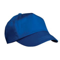 Royal - Front - Result Unisex Childrens-Kids Plain Basebll Cap