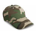 Camo - Front - Result Unisex Heavy Cotton Premium Pro-Style Baseball Cap