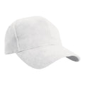 White - Front - Result Pro Style Heavy Brushed Cotton Baseball Cap
