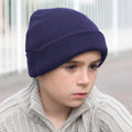 Royal - Back - Result Junior Unisex Wooly Winter-Ski Thermal Hat