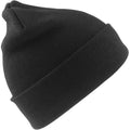 Charcoal - Front - Result Woolly Thermal Ski-Winter Hat with 3M Thinsulate Insulation
