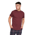 Burgundy - Lifestyle - Duck and Cover Mens Callister Pyjama Set