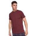 Burgundy - Pack Shot - Duck and Cover Mens Callister Pyjama Set