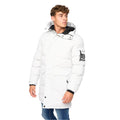 Putty - Lifestyle - Crosshatch Mens Milwaka Long Padded Jacket