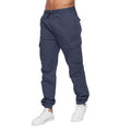Navy - Front - Crosshatch Mens Sidemoore Cargo Trousers