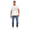 Dark Wash - Side - Duck And Cover Mens Overburg Tapered Jeans