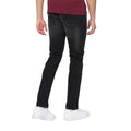Black - Back - Duck And Cover Mens Overburg Tapered Jeans