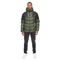 Dark Olive - Lifestyle - Duck and Cover Mens Raymax Padded Jacket