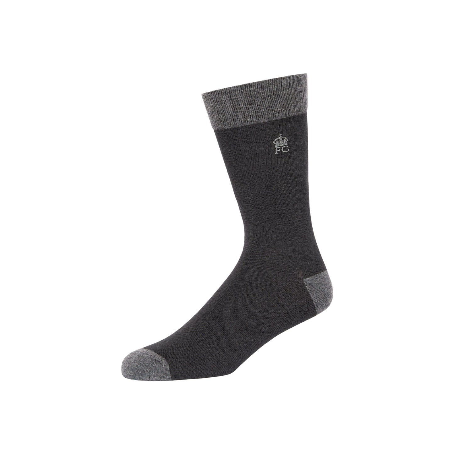 Black-Charcoal - Back - French Connection Unisex Adult Socks (Pack of 3)
