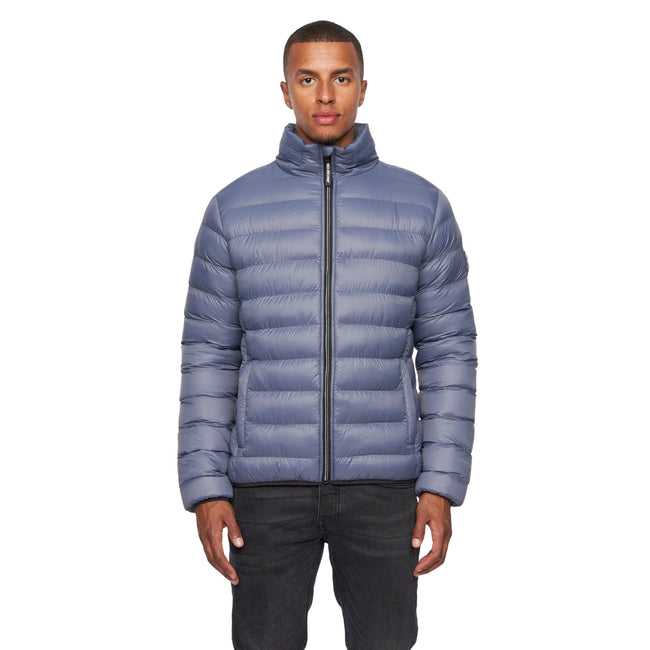 Blue - Front - Duck and Cover Mens Sheemy Padded Jacket