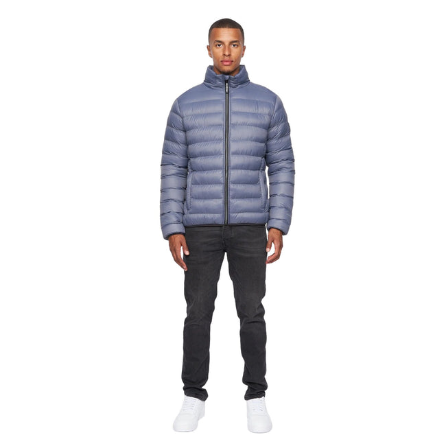 Blue - Side - Duck and Cover Mens Sheemy Padded Jacket
