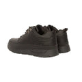 Black - Back - Crosshatch Mens Banbury Leather Boots