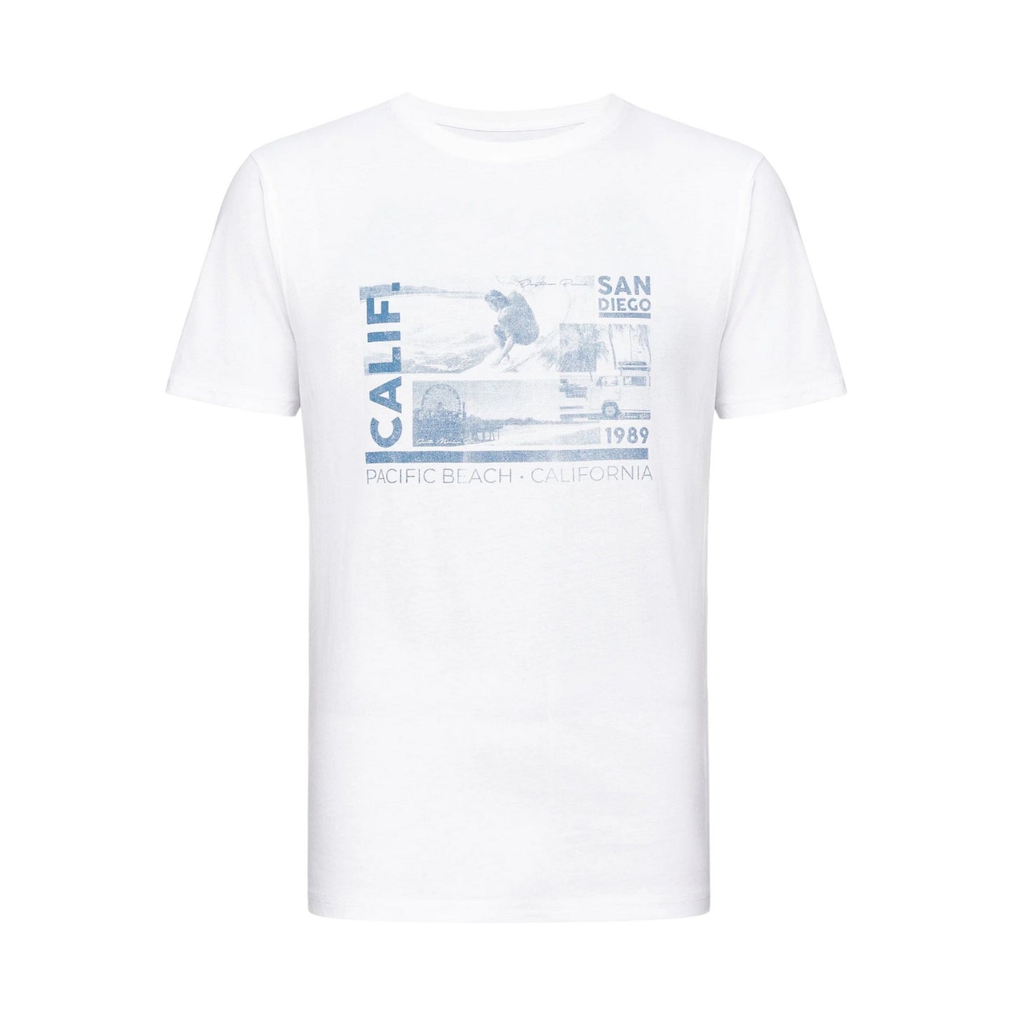 Multicoloured - Close up - Smith & Jones Mens Pacheco Assorted Designs T-Shirt (Pack of 5)