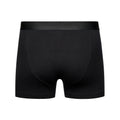 Black - Back - Henleys Mens McBlacken Boxer Shorts (Pack of 5)