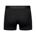 Black - Back - Henleys Mens McBlacken Boxer Shorts (Pack of 12)