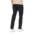 Black - Back - Duck and Cover Mens Hydras Straight Leg Jeans