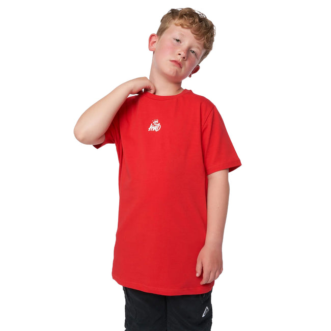 Red - Front - Kings Will Dream Boys Beaumor 2.0 T-Shirt