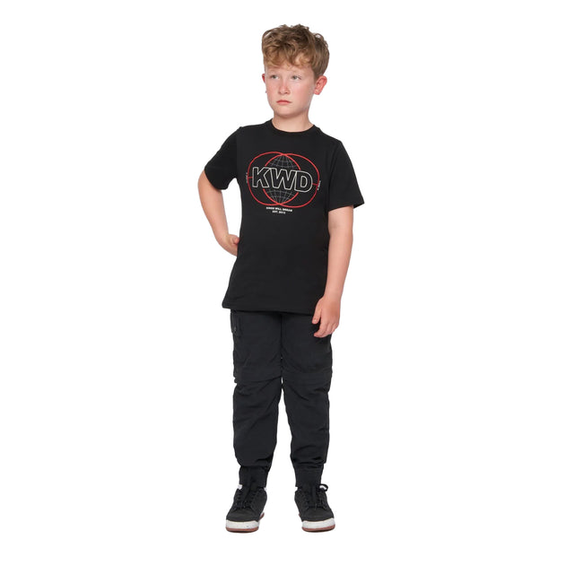 Jet Black - Lifestyle - Kings Will Dream Boys Orbital T-Shirt